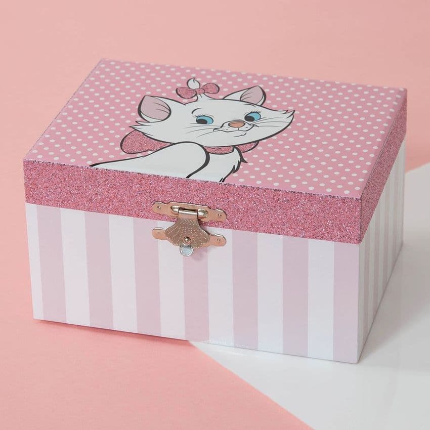 Disney Aristocats Marie Musical Jewellery Box Gift. Perfect for a little girls bedroom decor.