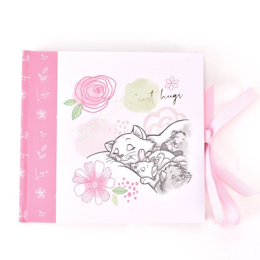 Disney Aristocats Marie Special Love Photo Album and Scrapbook For Valentines, Mothers Day and Birthday.