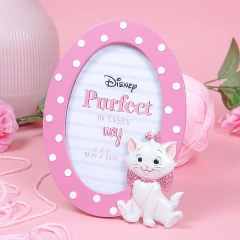 Disney Aristocats Marie Pink Oval 3D Photo Frame Gift