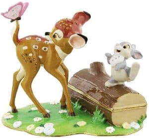 Disney Bambi and Thumper Classic Collectable Trinket Box Gift