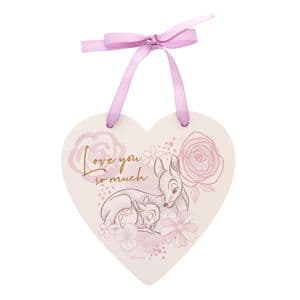 Disney Bambi 'Love You So Much' Hanging plaque sign gift