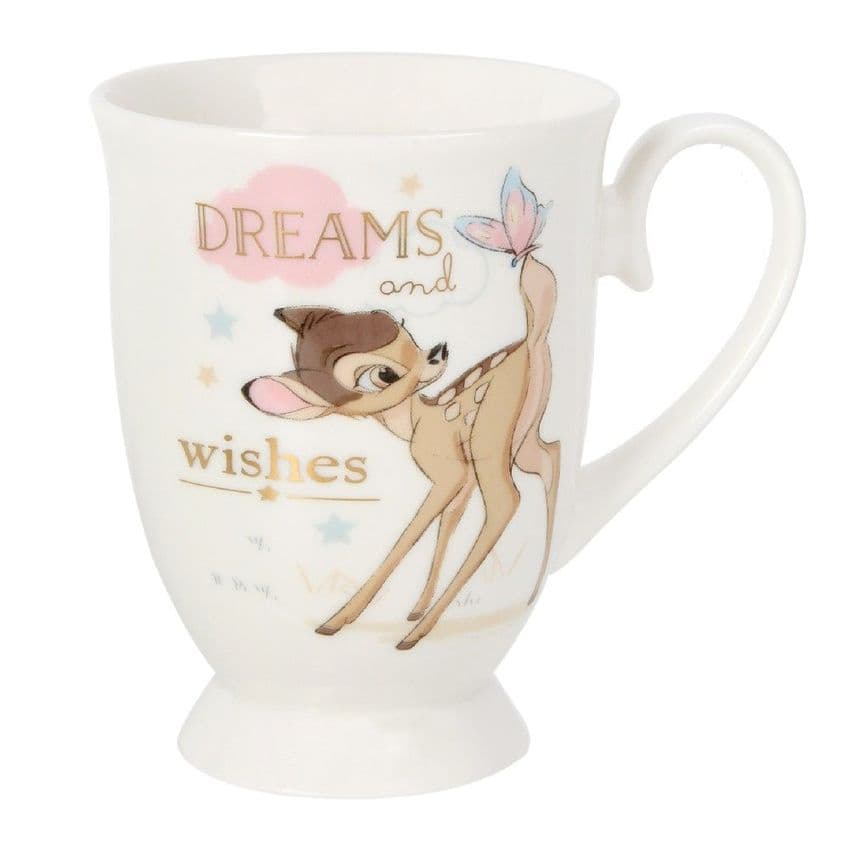 Disney Bambi Mug Official Licensed Giftware Dreams and Wishes Gift