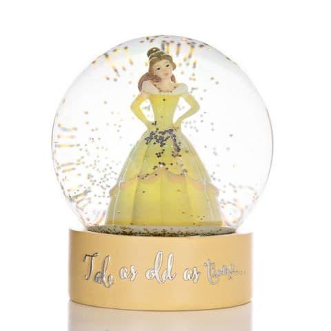 Disney Belle Beauty and The Beast Snow Globe Ornament Gift