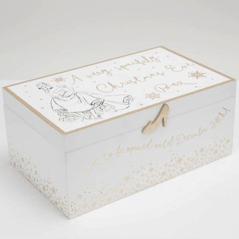 Disney Cinderella Classic Wooden Reusable Christmas Eve Box