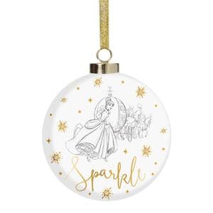 Disney Cinderella Luxury Ceramic Christmas Bauble Collectable Gift