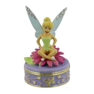 Disney Collectable Trinket Boxes - Tinkerbell - Peter Pan Disney Memorabilia - Birthday Gift