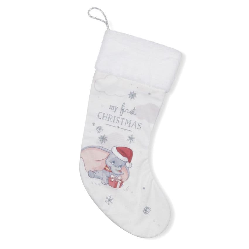Disney Dumbo Baby's First Christmas Stocking for baby's 1st Christmas large size