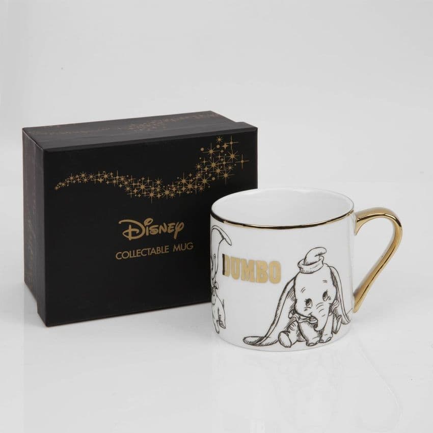 Disney Classic Dumbo Bone China Collectable Mug in Gift Box. Perfect gift idea for Disney lovers.