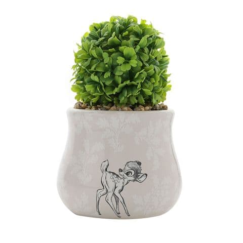 Disney Forest Friends Bambi and Thumper Plant Pot With Plant