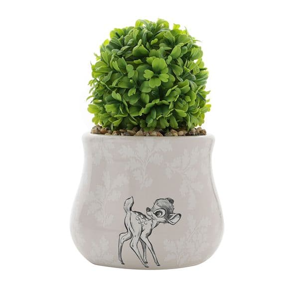 Disney Forest Friends Bambi and Thumper Plant Pot With Plant