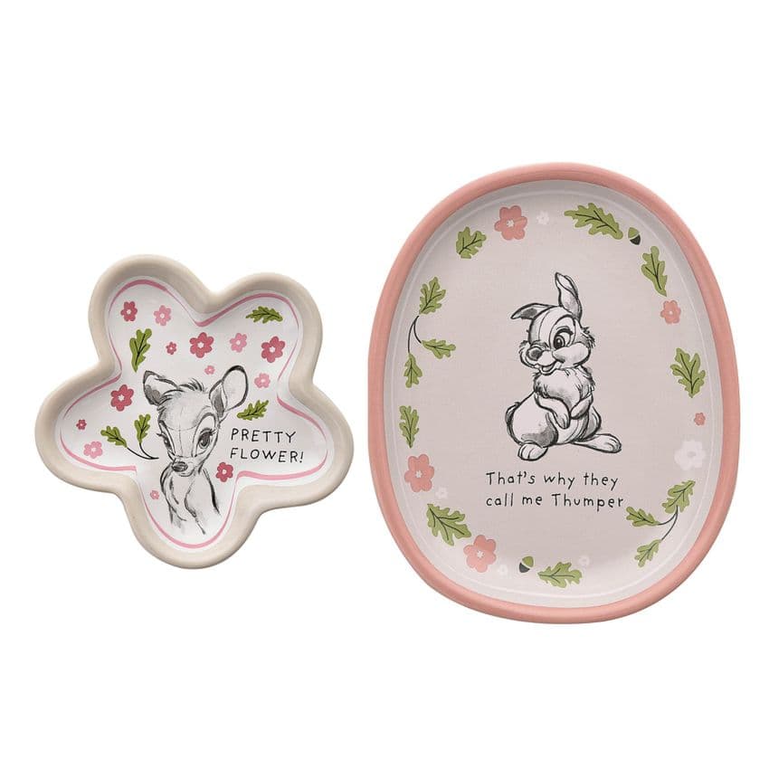 Disney Thumper and Bambi trinket dish gift set for friends - Mothers Day and Birthday gift idea .