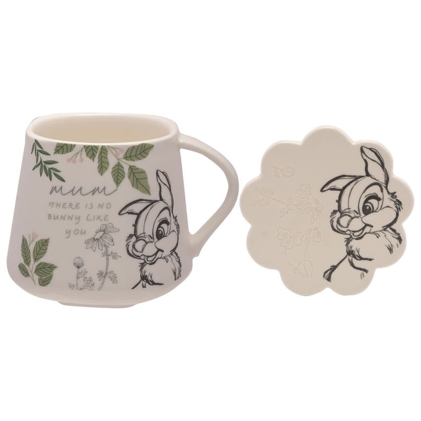 Disney Thumper Mug and Coaster Gift set for Mum - Mothers Day and Birthday gift idea for a special mum