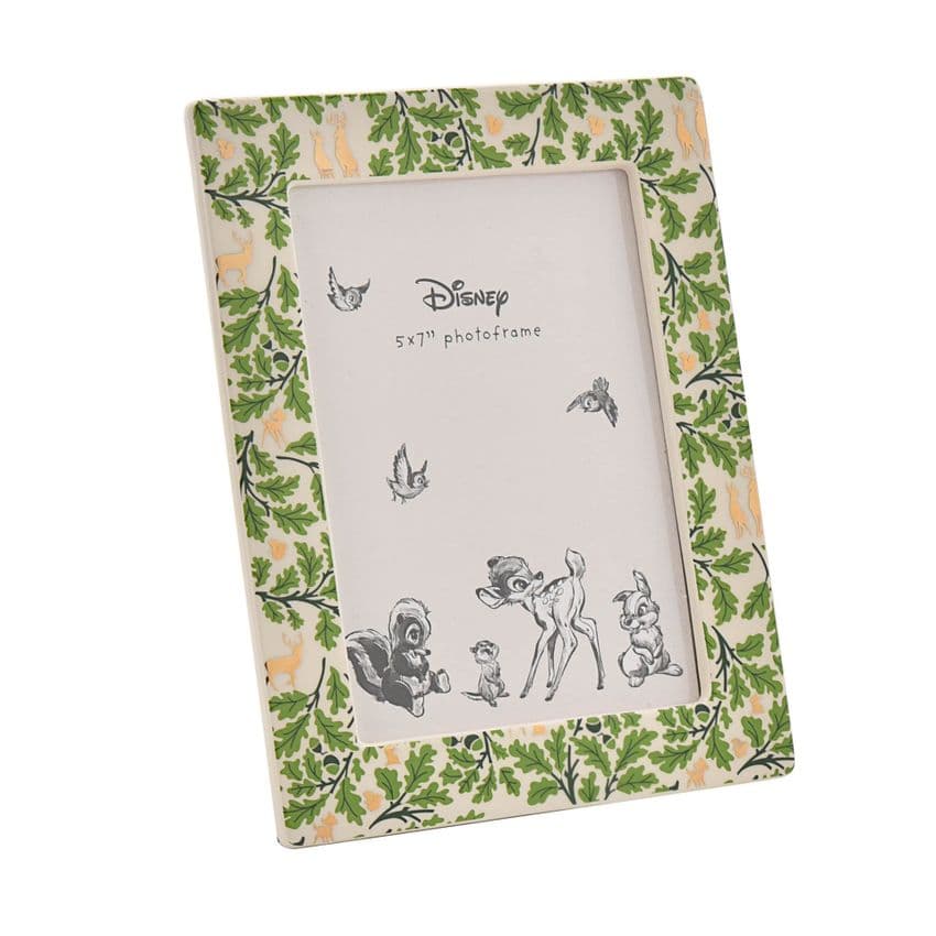 Disney Home Wildflower Bambi Photo Frame 4 x 6 - Enchanted Forest collection Disney gifts for her.