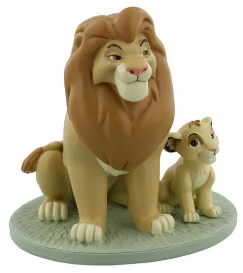 Disney Lion King Mufasa and Simba Collectable Figurine Ornament Magical Moments Gift