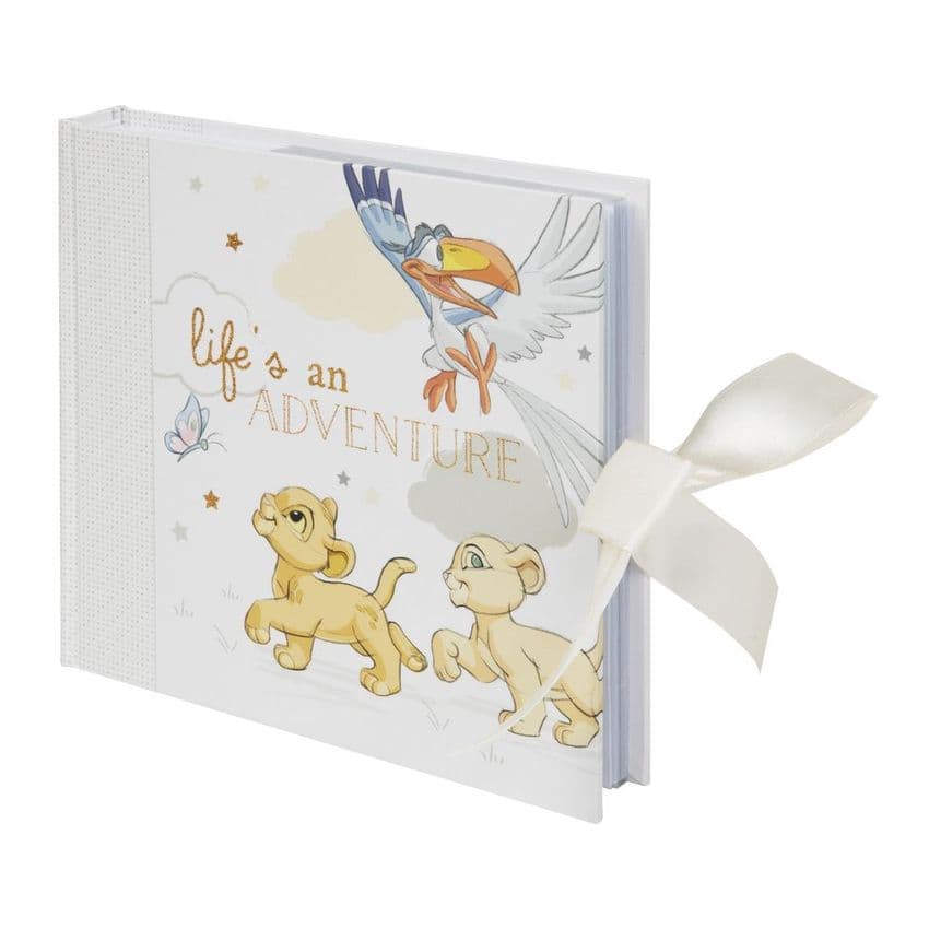 Give the gift of Disney Magic with this beautifully illustrated Lion King photo album .