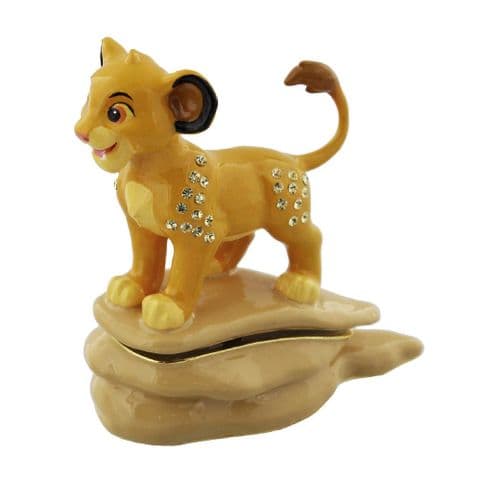 Disney Lion King Simba Collectable Trinket Box Gift