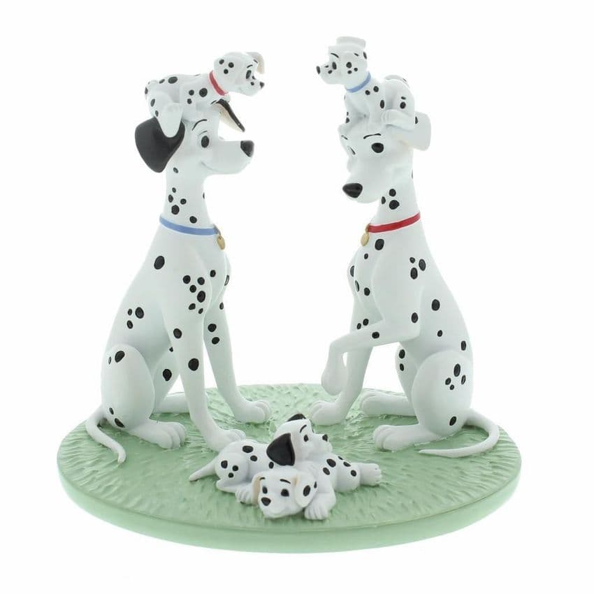 Disney Magical Moments Collectable Figurines - 101 Dalmations 'Special Family'