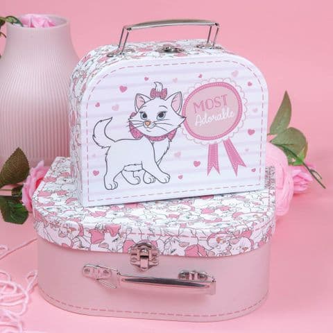 Disney Marie Pink Storage Vanity Cases Aristocats Little Girls Gift Bedroom Accessory