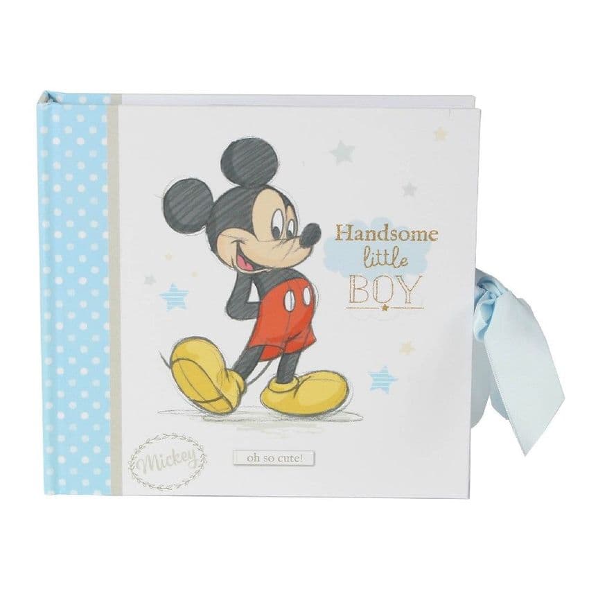 Disney Mickey Mouse Baby Photo Album Gift for baby boy.