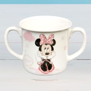 Disney Minnie Mouse Baby Girl Twin Handle Cup Gift
