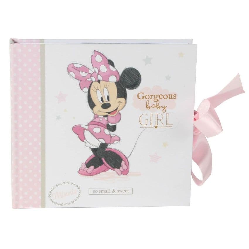 Disney Minnie Mouse Baby Photo Album Gift.