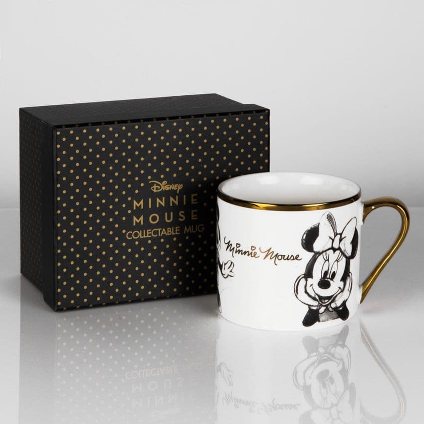 Disney Classic Minnie Mouse Bone China Collectable Mug in Gift Box