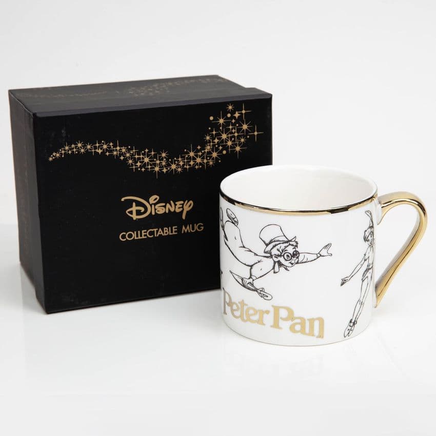 Disney Classic Peter Pan China Collectable Mug in Gift Box - Peter Pan Gift