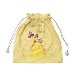 Disney Princess Belle Velveteen Christmas Sack Gift