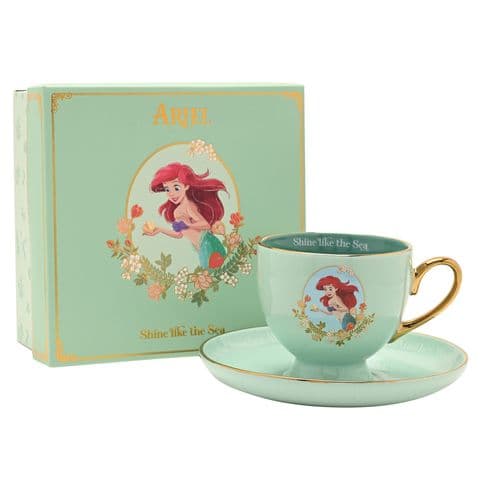Disney Princess Tea Cup & Saucer Set - Ariel