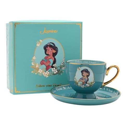 Disney Princess Tea Cup & Saucer Set - Jasmine
