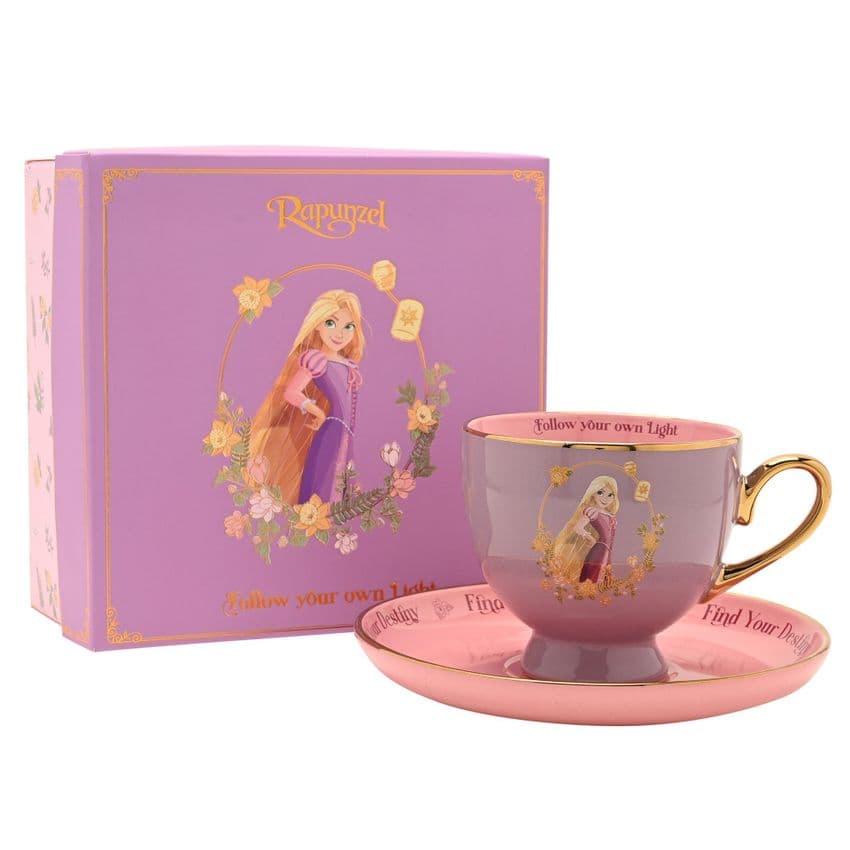 Disney Rapunzel Teacup & Saucer Gift Set