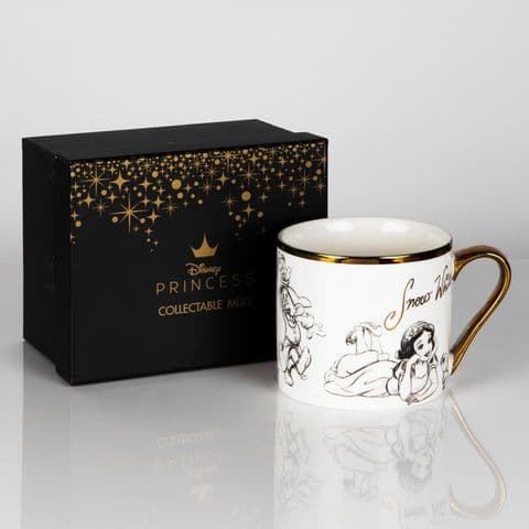 Disney Snow White New Bone China Collectable Contemporary Mug in Gift Box - SNOW WHITE