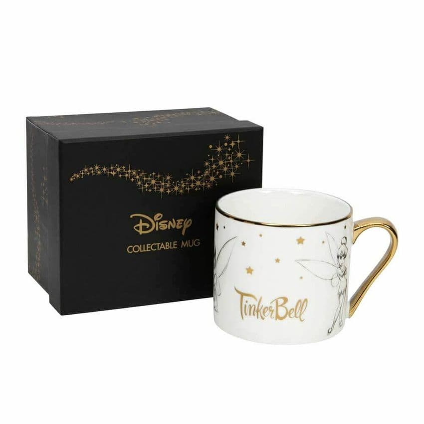 Disney Classic Tinkerbell China Collectable Mug in Gift Box - Tinkerbell from Peter Pan