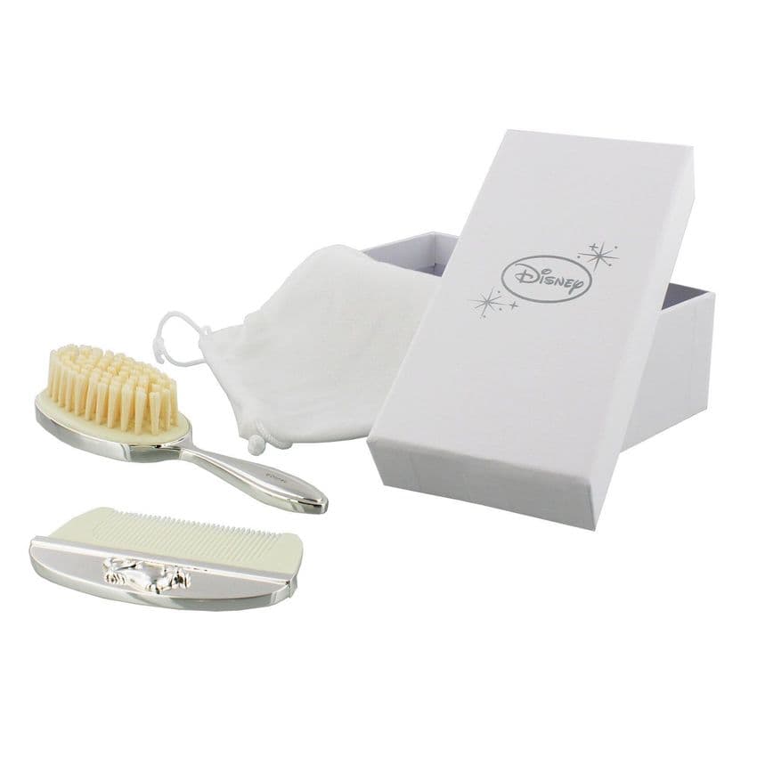 Disney Winnie The Pooh Baby First Brush and Comb Set Gift For Christening and Baby