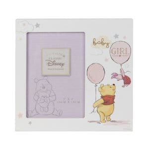 Disney Winnie The Pooh Baby Girl Photo Frame Gift for New Baby