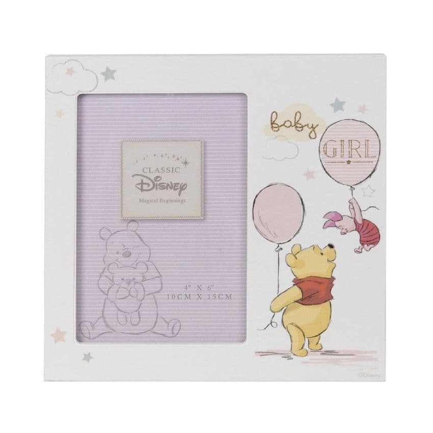 A perfect gift for a new baby girl or baby shower. Disney Winnie The Pooh Baby Boy Photo Frame.