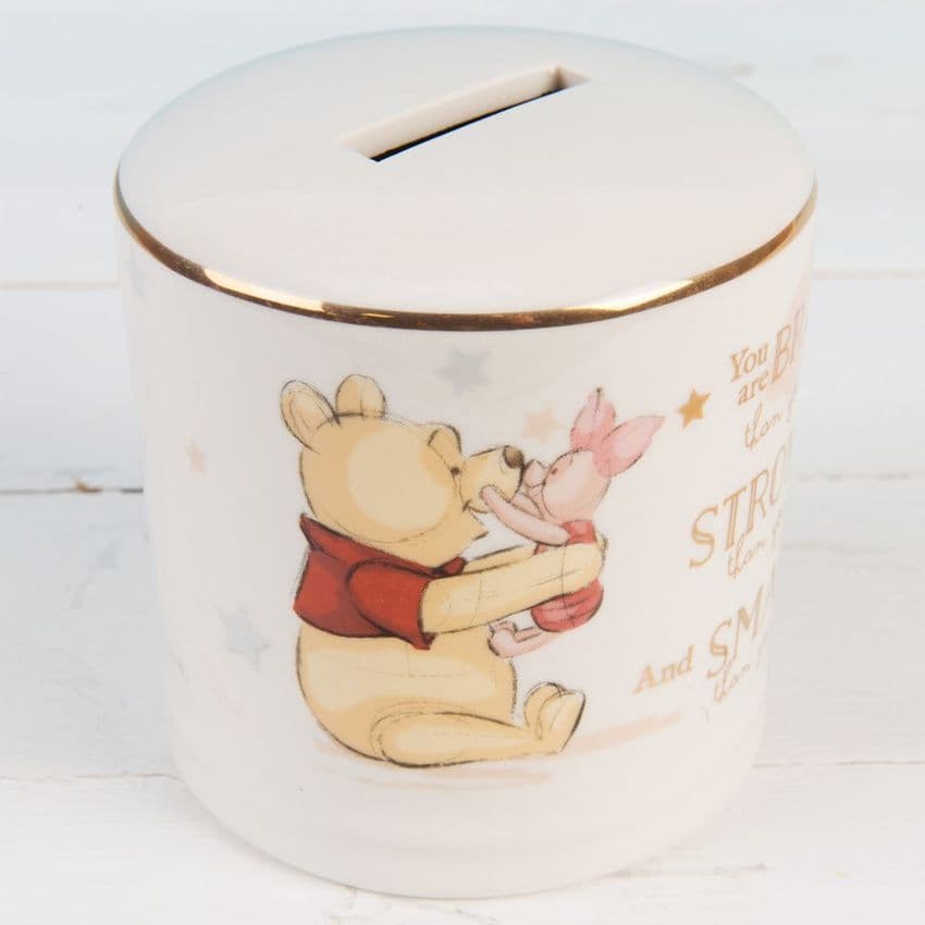 Disney Winnie The Pooh Ceramic Money Box Baby Gift Gift