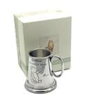Disney Winnie The Pooh English Pewter Mini Tankard Christening Baby Keepsake Gift