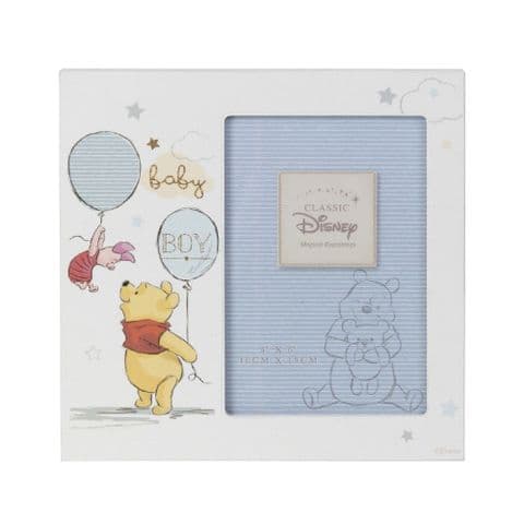Disney Winnie The Pooh Photo Frame Gift for new baby boy