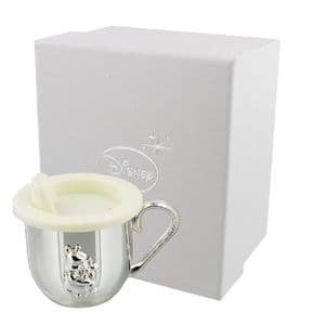 Disney Winnie The Pooh Silver Christening Cup Baby Gifts