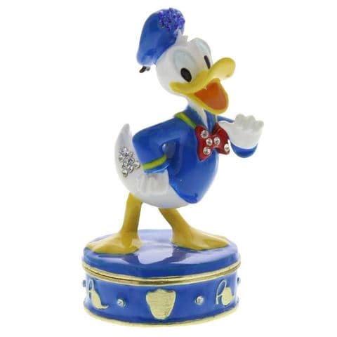 Donald Duck Collectable Figure Trinket Box - Disney Trinket Gifts for Special Occasions