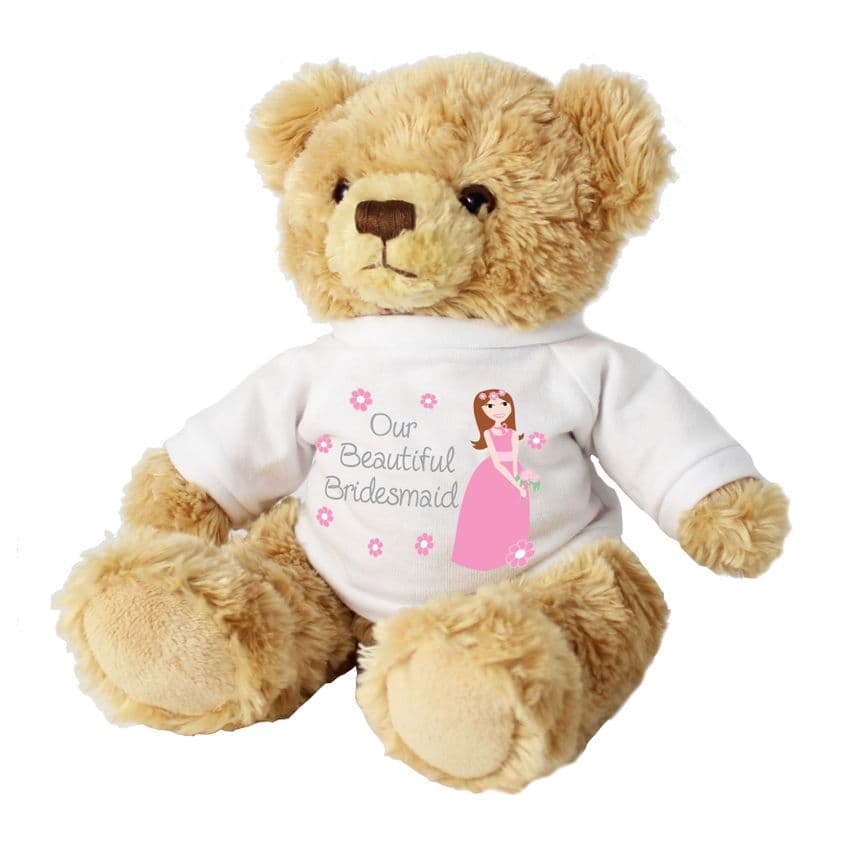 Fabulous Bridesmaid Teddy Bear Gift - Thank you gifts for bridesmaids