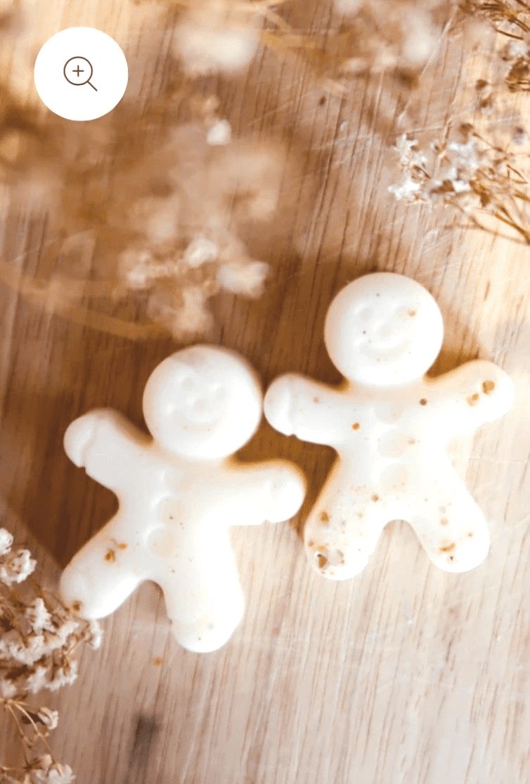 Gingerbread Man Shaped Wax Melts Christmas Fragrance - Gingerbread Cookies Fragrance