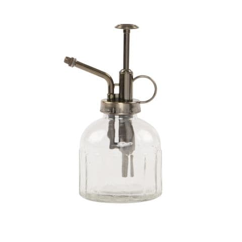 Glass Botanical Style Plant Mister Spray For House Plants, Succulents and Cacti