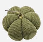 Green Pumpkin Doorstop Autumn Home Decoration