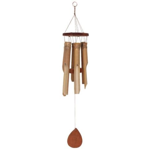 Handmade Bamboo Wind Chime Garden Ornament Small Size 60cm