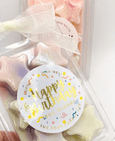 Happy Birthday Luxury Wax Melts Stars - Handmade in the UK - Vegan friendly cruelty free - Soy wax melts