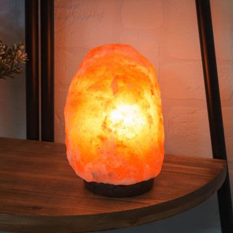 Himalayan Rock Salt Lamp - Health promoting natural rock salt lamp medium 2-3kg