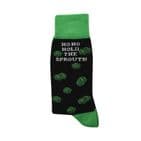 Ho Ho Hold The Sprouts Mens Christmas Socks Gifts - Novelty funny Christmas socks