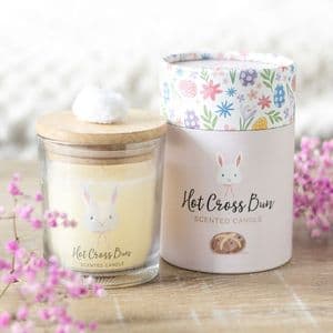 Hot Cross Bun Scented Candle Easter Spring Gift